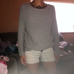 Plain Grey thick sweatshirt